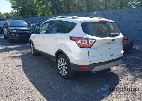 2017 Ford Escape Titanium from USA, damaged, VIN 1FMCU0JD9HUD48267